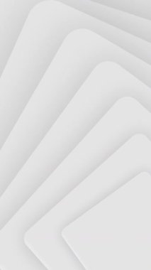 3d çizgi gri kağıt dokusu arka plan, geometrik dikdörtgen duvar kağıdı, dikişsiz döngü tünel, sunum ve iş için döngü animasyonu, dikey