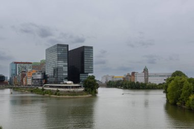 Almanya 'nın Alacakaranlık Şehri manzarası