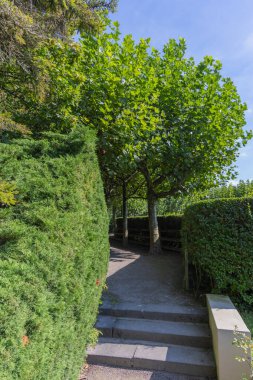 Tezgah ile güzel park