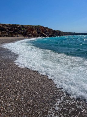 Güzel deniz manzarası ve doğa.