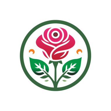 Beyaz arkaplanda Tek Kırmızı Gül