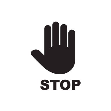 Dur İşareti Düz Tasarımı. Dur İşareti Düz Tasarımı.