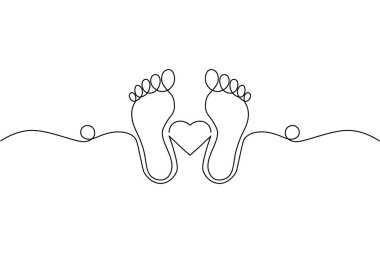 Tek çizgi sanatı 60 santimdir.