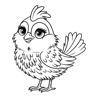 Baykuş çizgi filminin vektör çizimi. el çizimi yetişkinler için boyama kitabı.