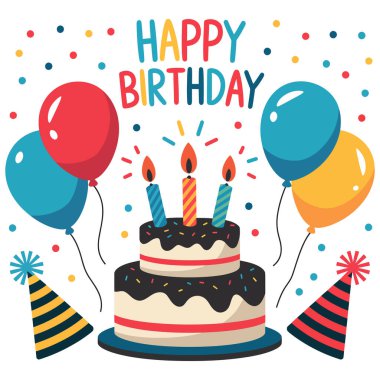 Mutlu yıllar tasarım, vektör illüstrasyonu 10 grafiklik