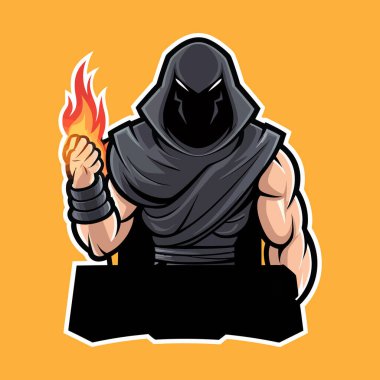 Vektör çizimi. Poster için etiket.