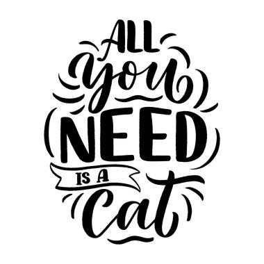 El çizimi motivasyon harfleri modern kaligrafi tarzında. Baskı ve poster tasarımı için ilham sloganı. Vektör illüstrasyonu