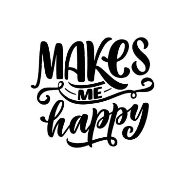 El çizimi motivasyon harfleri modern kaligrafi tarzında. Baskı ve poster tasarımı için ilham sloganı. Vektör illüstrasyonu