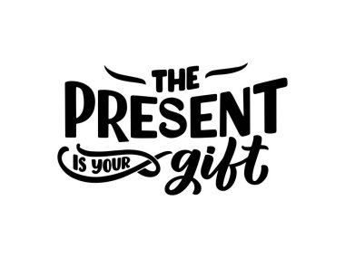 El çizimi motivasyon harfleri modern kaligrafi tarzında. Baskı ve poster tasarımı için ilham sloganı. Vektör illüstrasyonu