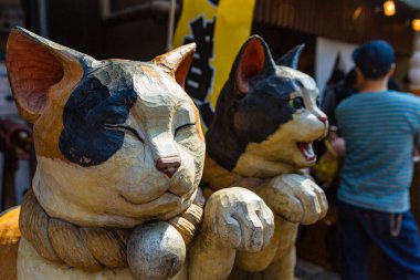 Yanaka Ginza, Taito-ku, Japonya 'nın merkezi.