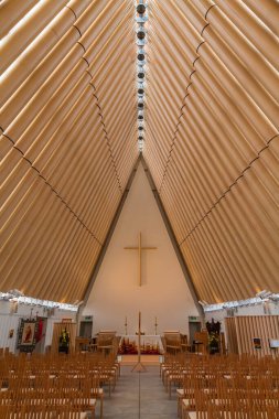 Christchurch Geçici Katedrali Christchurch, Yeni Zelanda, Karton Katedral olarak da bilinir.