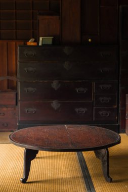 Chiran, Minamikyushu Şehri, Kagoshima Bölgesi, Japonya 'daki samuray konutunda.