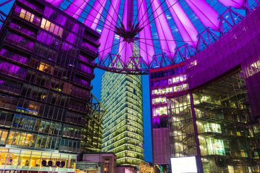 Sony center potsdamer platz de berlin, Almanya