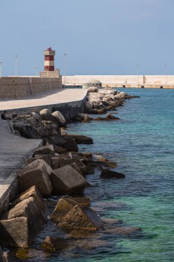 Monopoli, İtalya Limanı Manzarası