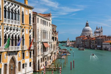İtalya Venedik 'te Santa Maria della Salute Bazilikası