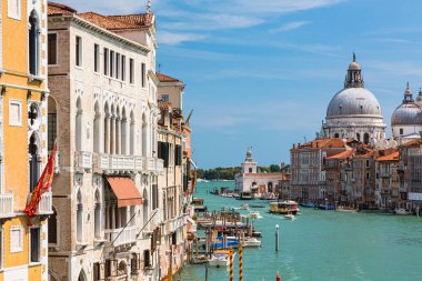 İtalya Venedik 'te Santa Maria della Salute Bazilikası