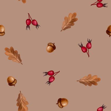 Sonbahar arkaplanının çizimi. Kusursuz bir baba. Mevsimlik tasarımlar, doğadan esinlenilmiş dekorlar, tekstil, duvar kağıtları, kırsal sonbahar 