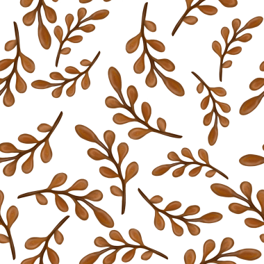 autumn leaves background. seamless pattern