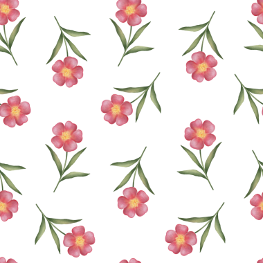 Çiçeklerle kusursuz desen. Çiçek arkaplanı. Bebek için sevimli illüstrasyon