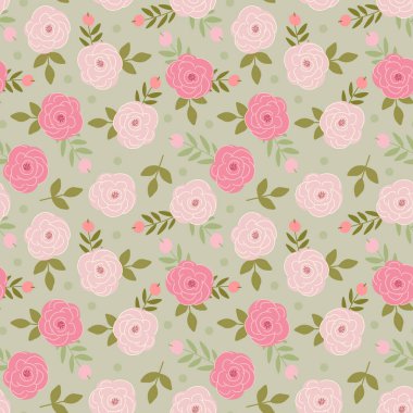 Kusursuz çiçek deseni, botanik geçmişi, düğün baskısı, şık ambalaj kağıdı, Anneler Günü, Büyükanneler Günü, yaz çiçekleri.