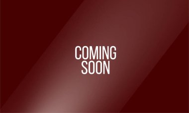 Yakında gelecek olan şık metin resimleme ve renkli arkaplan