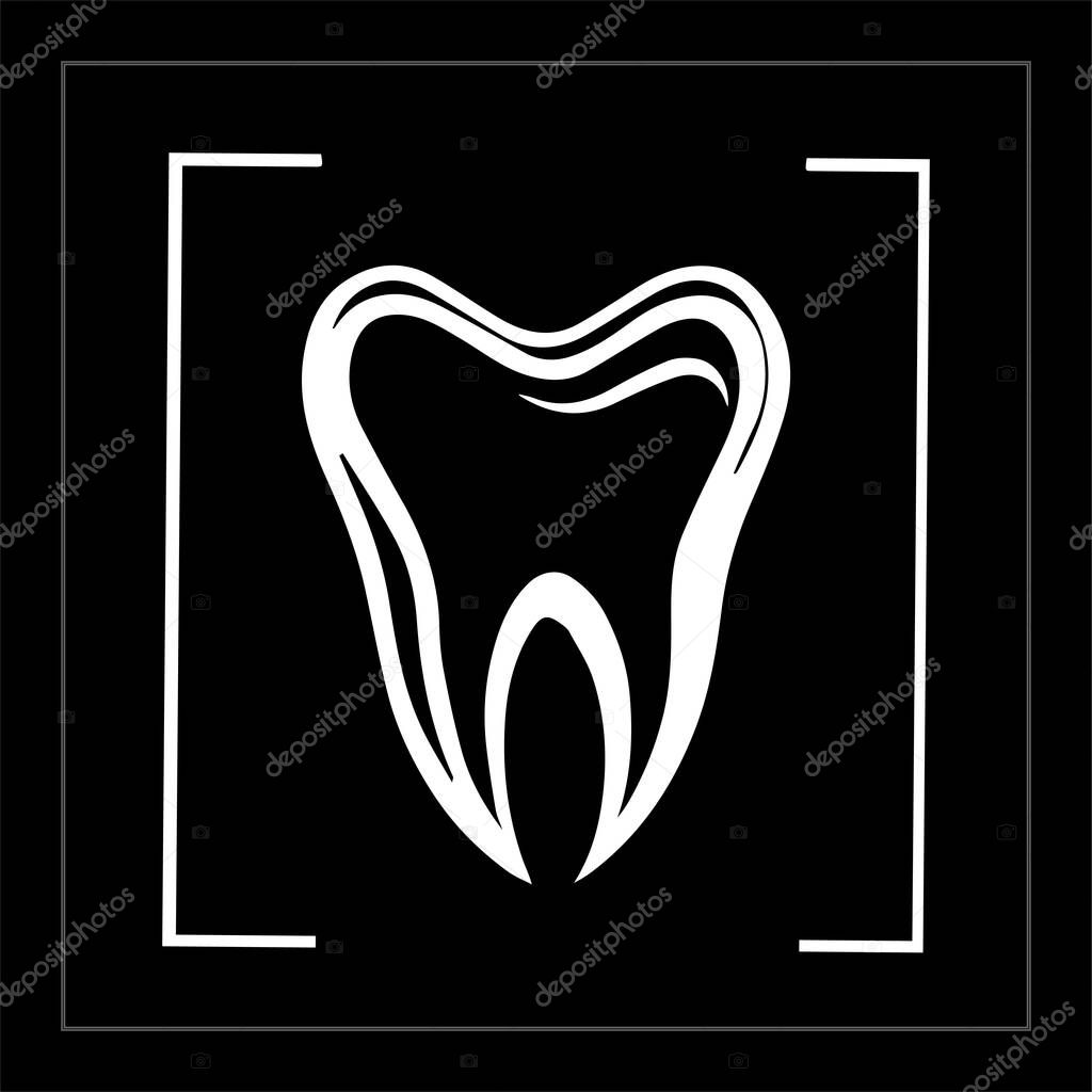 Teeth  icon. Vector illustration