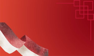 Kırmızı soyut arkaplan, dalga vektörü, geometrik vektör, minimum doku, web arkaplan, kırmızı kapak tasarımı