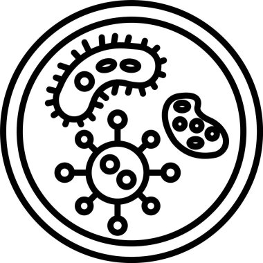 Bakteri Simgesi Sanatı