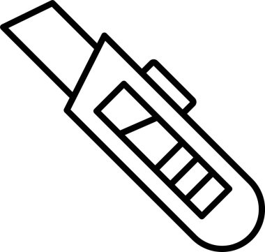 Yararlı Bıçak Simgesi Sanatı