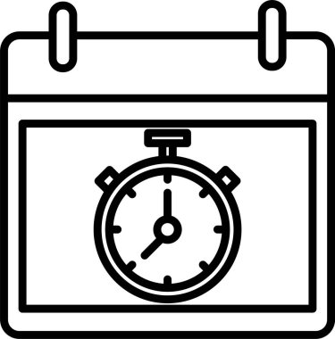 Zamanlayıcı Simgesi Sanatı
