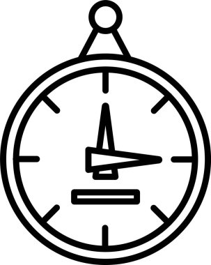 Duvar Saati Simgesi Sanatı