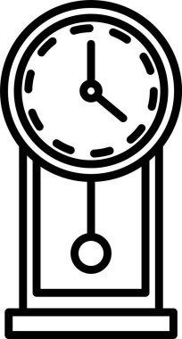 Duvar Saati Simgesi Sanatı