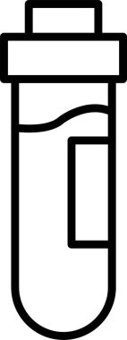 Test Tüpü Simgesi Sanatı