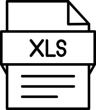 Xls Dosya Simgesi Sanatı