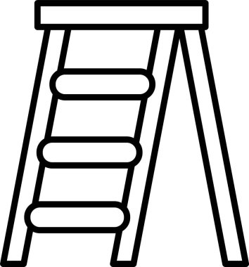 Adım Merdiven Simgesi Sanatı