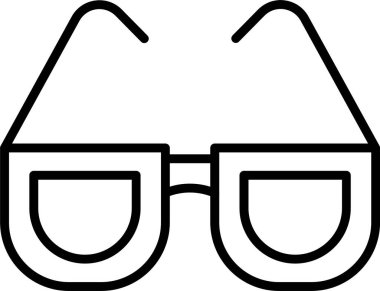 Güneş Gözlüğü Simgesi Sanatı