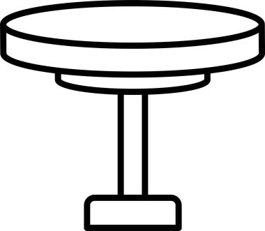 Yuvarlak Masa Simgesi Sanatı