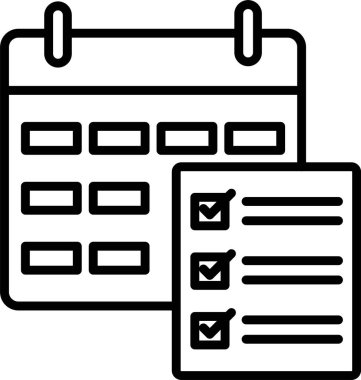 Kontrol Listesi Simgesi Sanatı