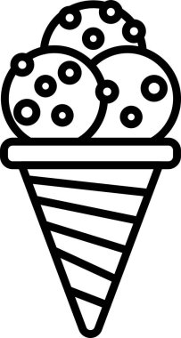 Dondurma Konisi Simgesi Sanatı