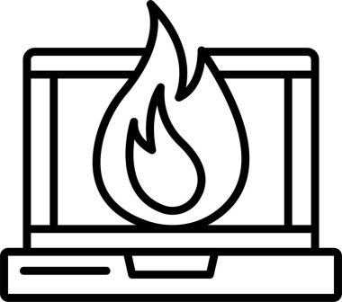 Dizüstü bilgisayar Simgesi Sanatı