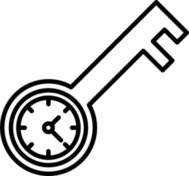 Bir Zaman Parolası Simgesi Sanatı