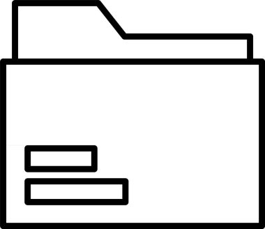 Dosya Depolama Simgesi Sanatı