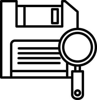 Disket Simgesi Simgesi Sanatı