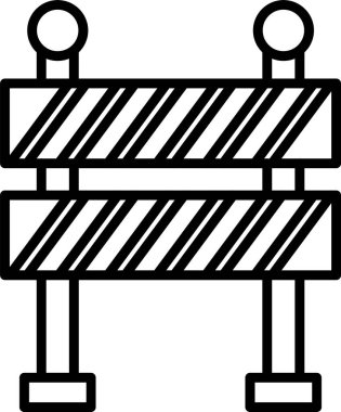 Yol Bloğu Simgesi Sanatı