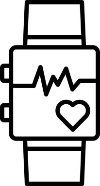 Akıllı Saat Simgesi Sanatı