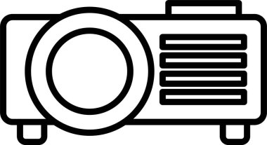 Projektör Simgesi Sanatı