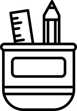 Kalem Durumu Simgesi Sanatı