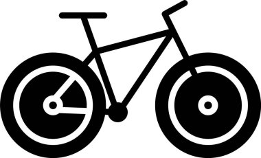 Bisiklet Simgesi Simgesi Sanatı