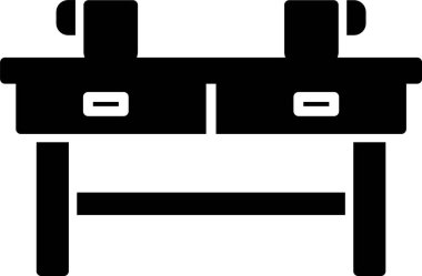 Kahve Masası Simgesi Sanatı