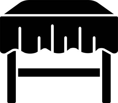 Yemek Masası Simgesi Sanatı